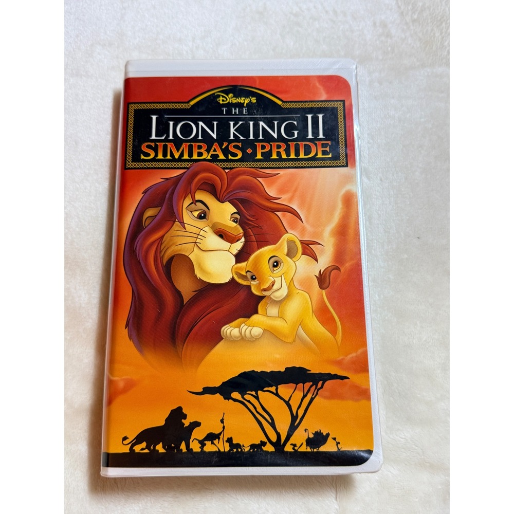 Disney The Lion King II Simbas Pride VHS Tape Clamshell Case 1998 Movie 15348